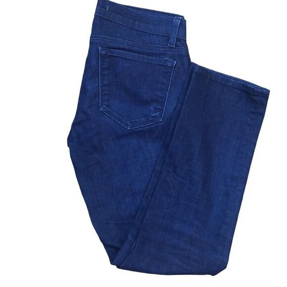 J Brand Jeans Women’s 26 Blue Eclipse Skinny Mid Rise Dark Wash Denim - Picture 3 of 8